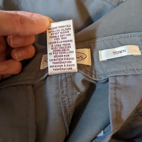 NORTHERN Reflections Town Pants Convertible Leg Gray Size 12 - Picture 8 of 8